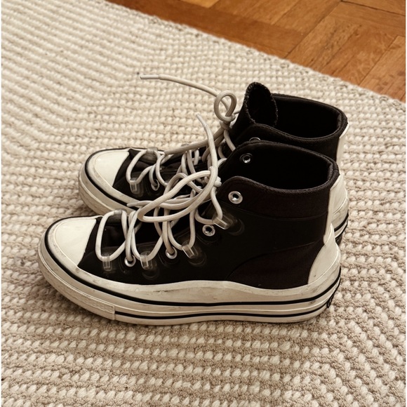 Black Converse - Men’s US 6 Women’s US 8 - Picture 4 of 6